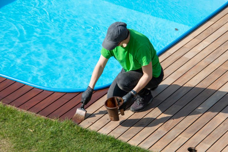 Pool Deck Painting