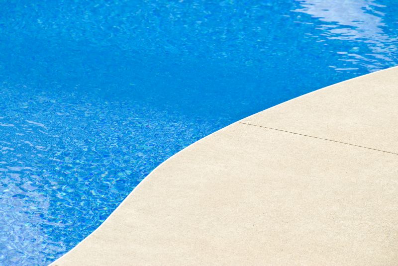 Colorful Pool Deck Designs